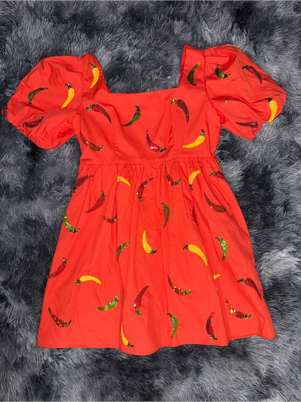 Queen of Sparkles Chili Pepper Dress - Picture 2 of 2